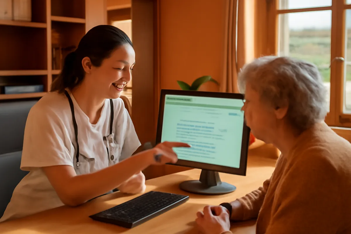 Serveur sécurisé hébergeant les données de santé conformément aux normes RGPD et HDS